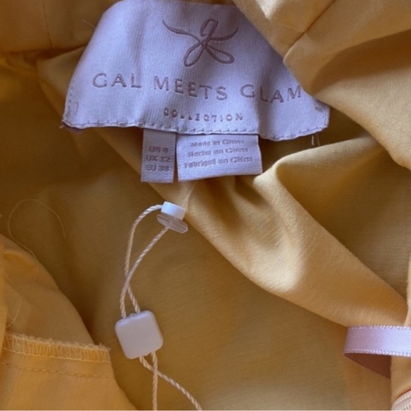 Gal Meets Glam Desiree Bow Back Sundress - Size 8 - Picture 10 of 11